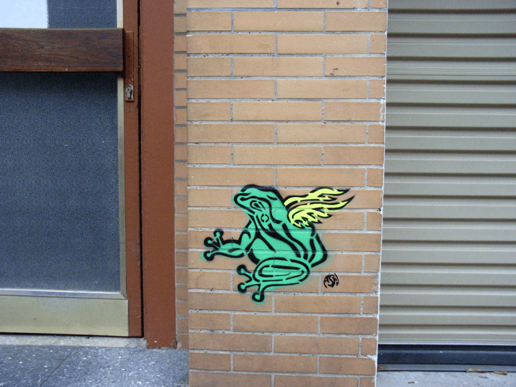 photo - streetart - cologne - frog