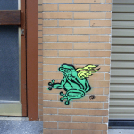 photo - streetart - cologne - frog