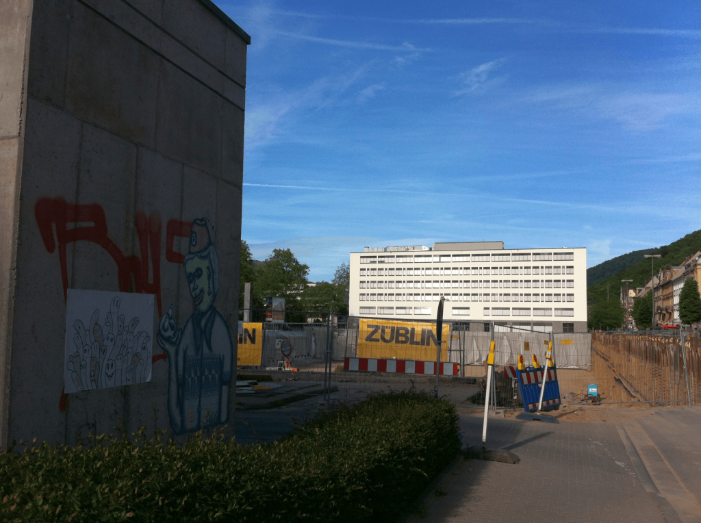photo - streetart heidelberg amtsgericht