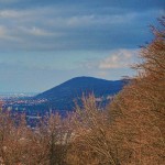 Ehrenfriedhof Heidelberg - Panorama - Blick über das Rhein-Neckar-Delta